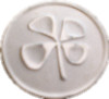 Badge - Sandblasted Silver Finish