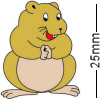 Hamster Badge