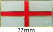 St George England Flag Badge