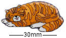 Ginger Cat Badge